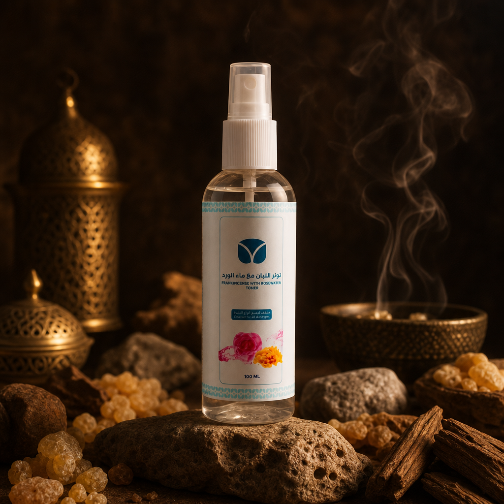 Frankincense Rose Water Toner - Authentic Omani Boswellia