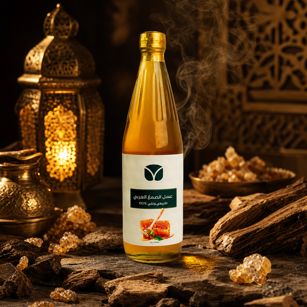 Premium Arabic Gum Honey - Pure Omani Frankincense Infused (1kg)