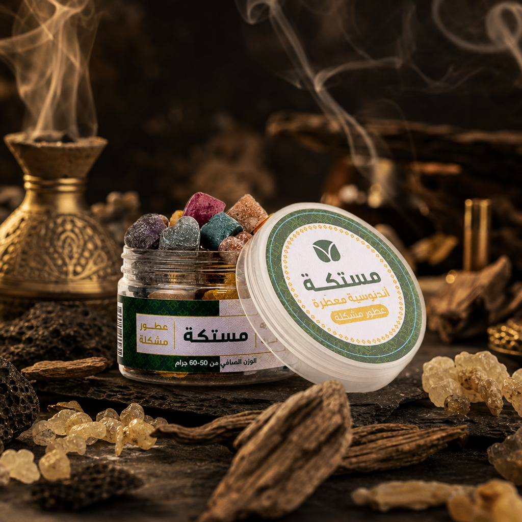 Premium Indonesian Scented Mastic Resin - Authentic Aromatic Incense