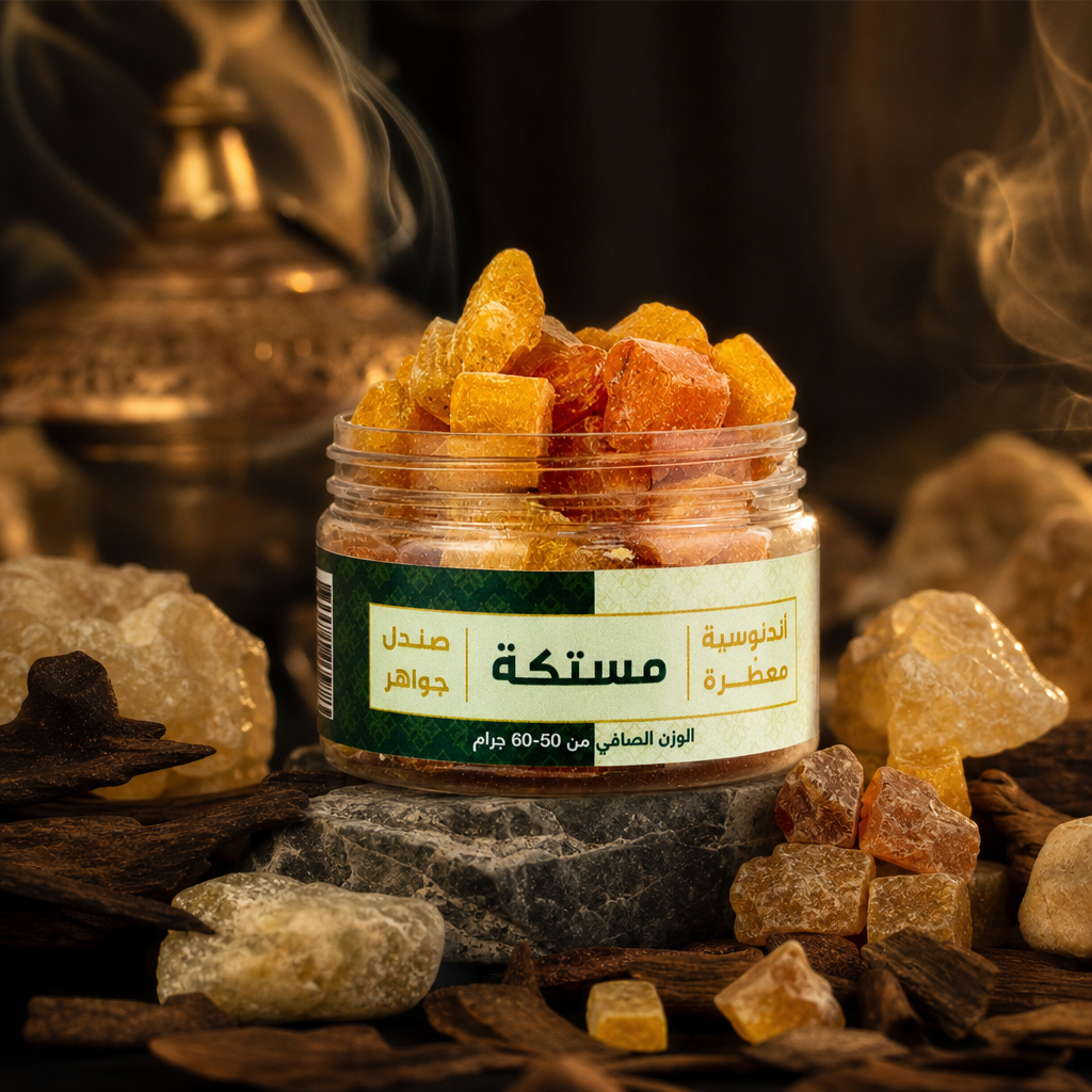 Premium Indonesian Sandalwood Mastic Resin - Jewel Collection