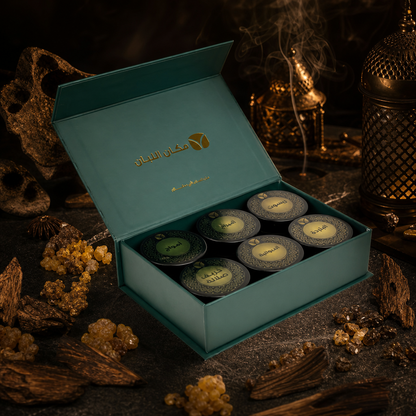 Authentic Omani Incense Collection - 6 Premium Bakhoor Gift Set