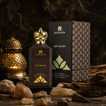 Oud Frankincense Premium Perfume Oil (100ml) - Authentic Middle Eastern Fragrance