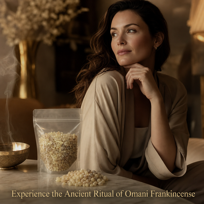 Premium Omani Hojari Frankincense Resin - Small Pearls (1.1 lbs)