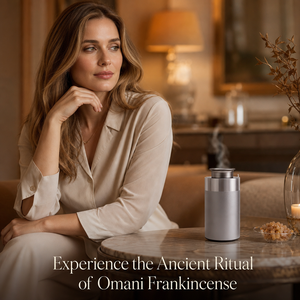 Portable Frankincense Diffuser from Oman - Authentic Dhofar Frankincense Oil Diffuser
