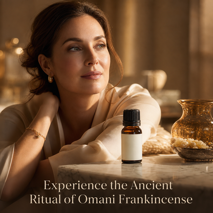 Pure Omani Frankincense Essential Oil - Distilled Boswellia (10ml)