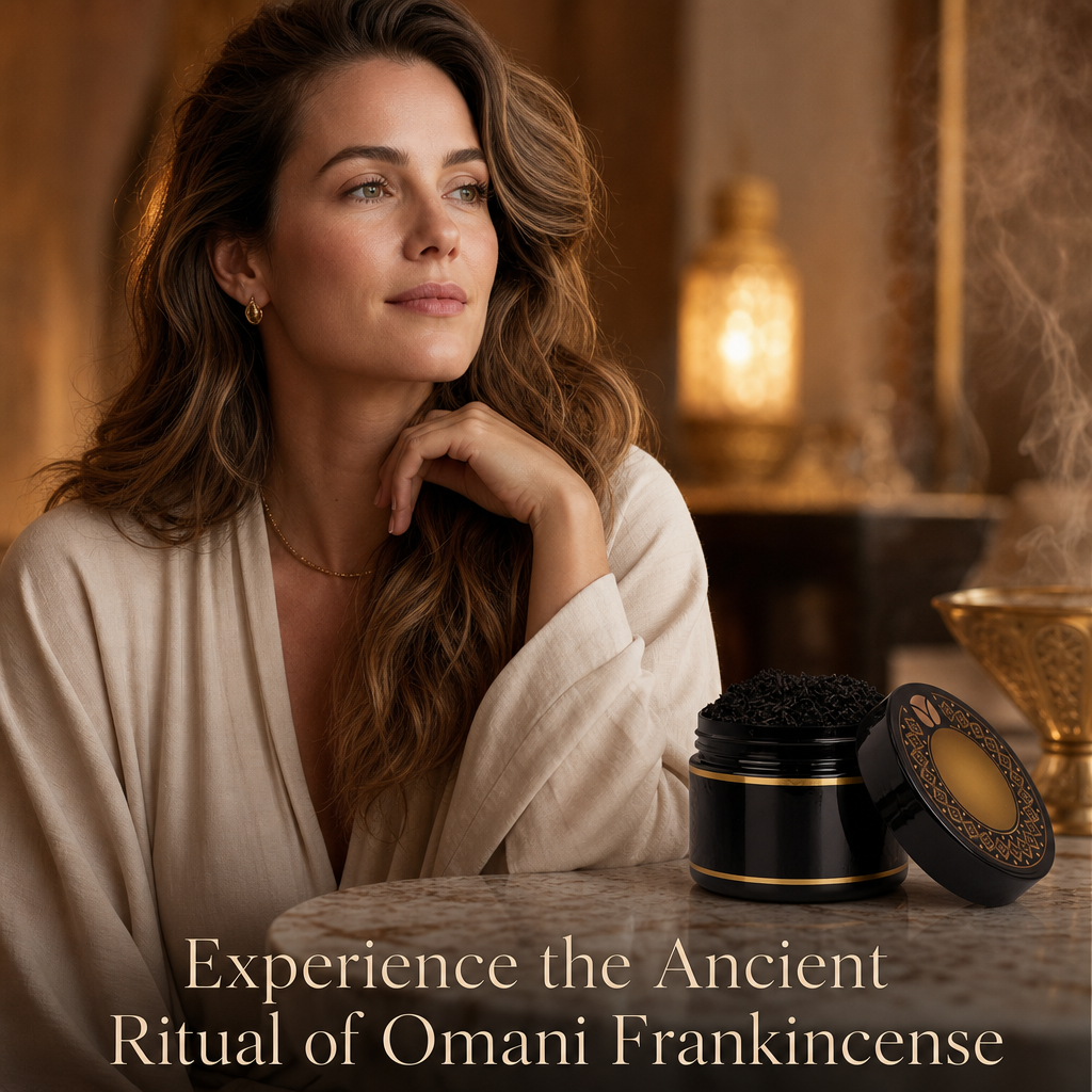 Premium Cold Frankincense Incense - Authentic Omani Hojari