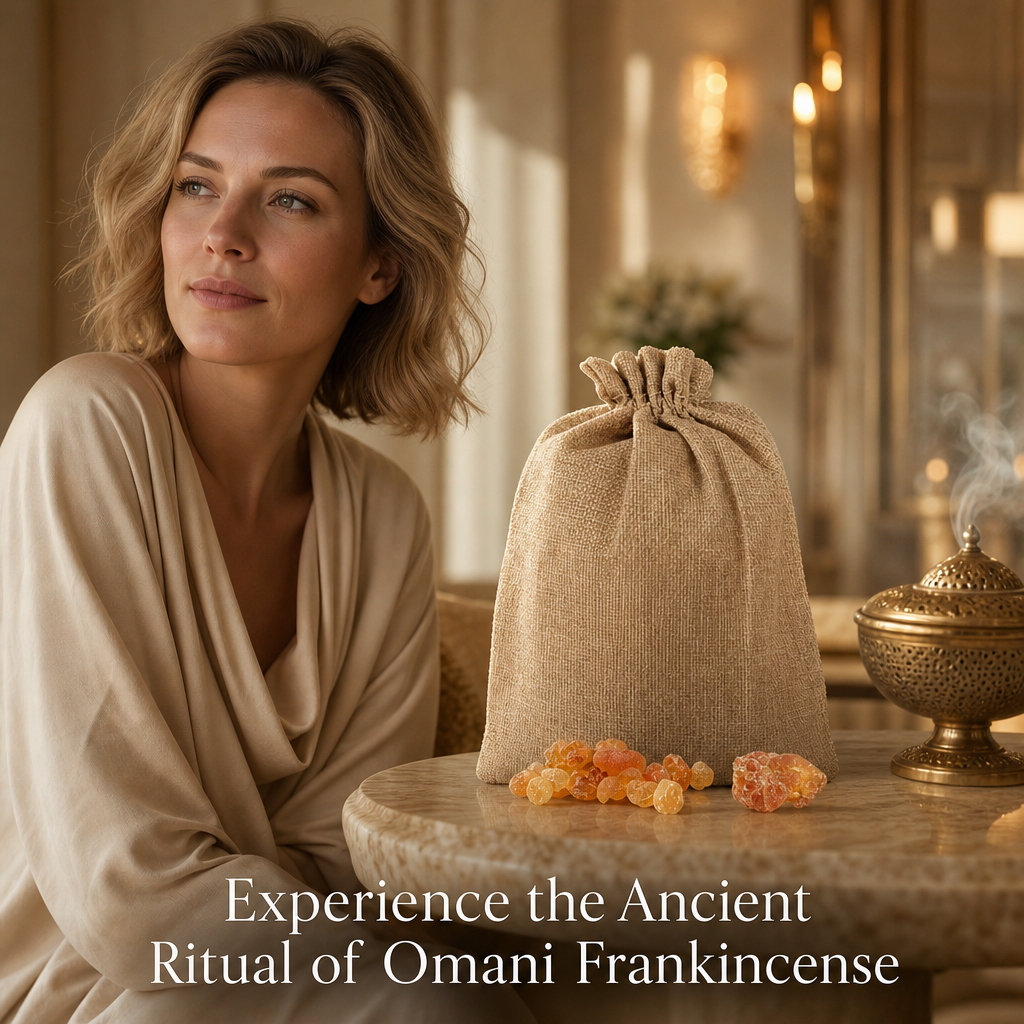 Premium Omani Frankincense Resin - Pure Hojari Grade (1 kg)