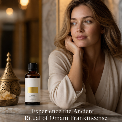Pure Frankincense Essential Oil - Authentic Omani Boswellia (50ml)