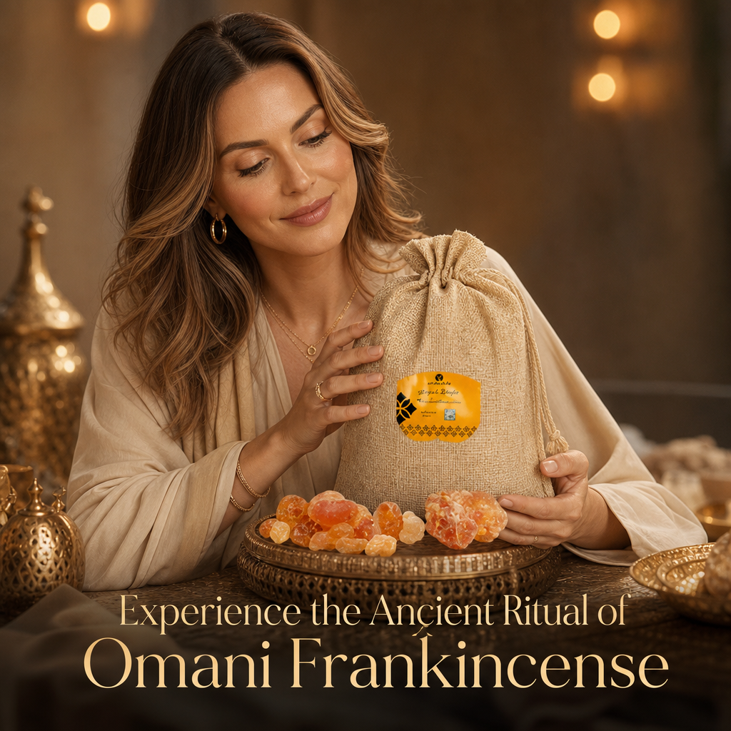Premium Omani Frankincense Resin - Authentic Hojari Grade (2.2 lbs)