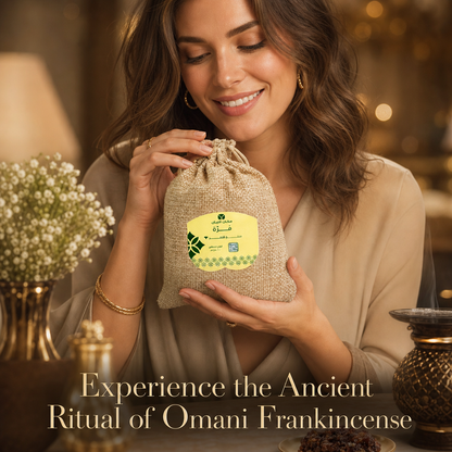 Premium Myrrh Resin - Authentic Arabian Incense (100g)