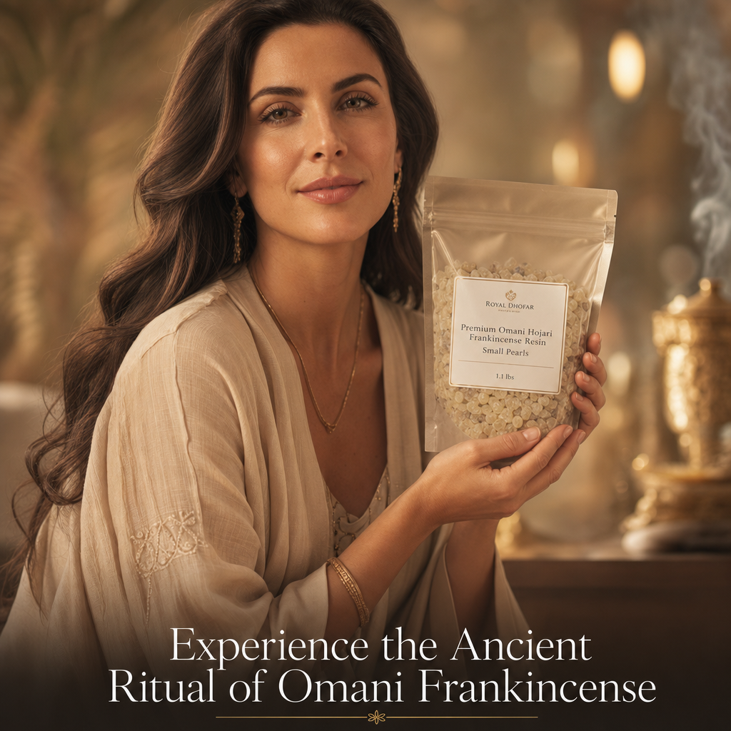 Premium Omani Hojari Frankincense Resin - Small Pearls (1.1 lbs)