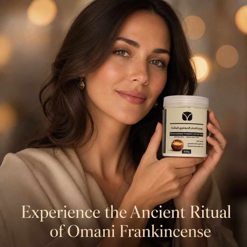 Premium Hojari Frankincense Powder for Face Masks - Pure Dhofar Mountain Grade