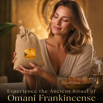 Premium Omani Frankincense Resin - Authentic Hojari Grade (2.2 lbs)
