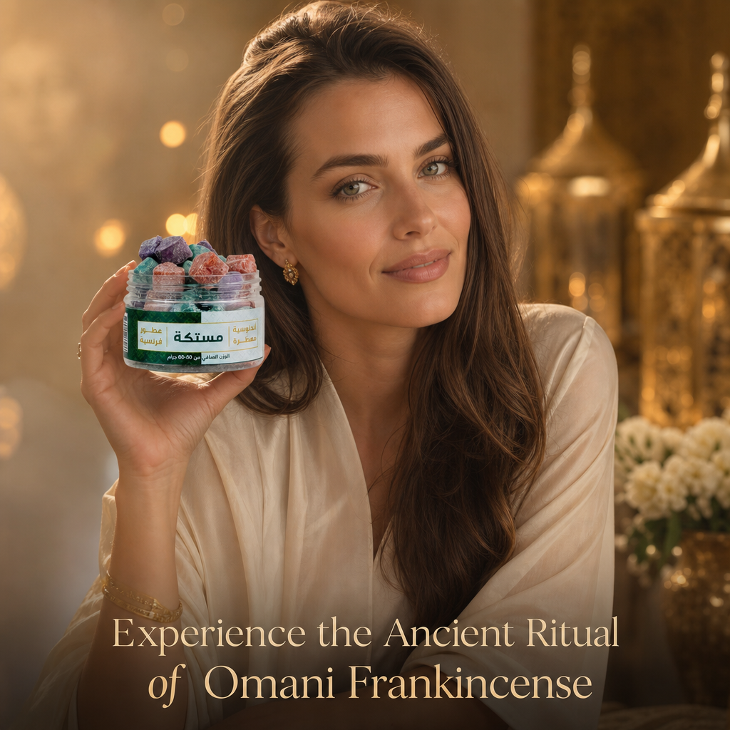 Premium Indonesian Aromatic Mastic Resin with French Fragrance Oil