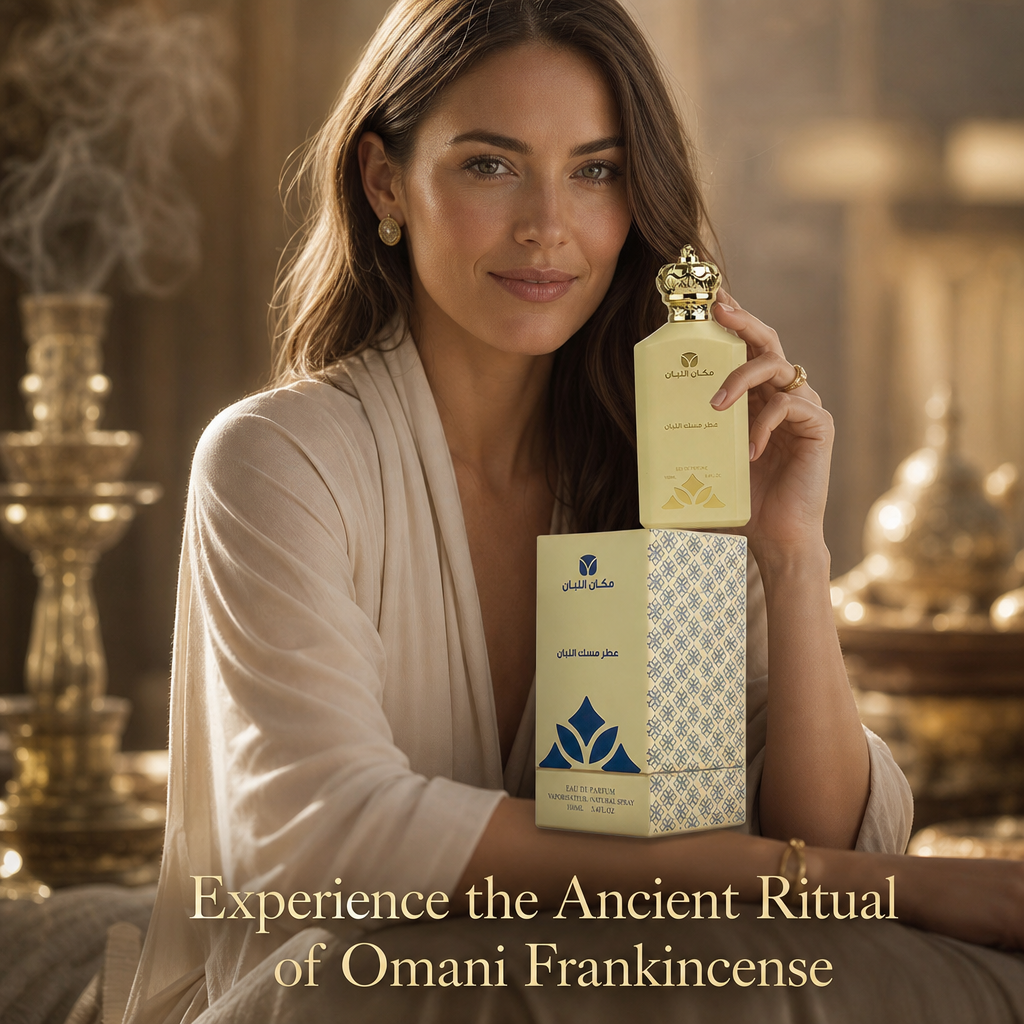 Musk Frankincense Perfume - Authentic Middle Eastern Fragrance (100ml)