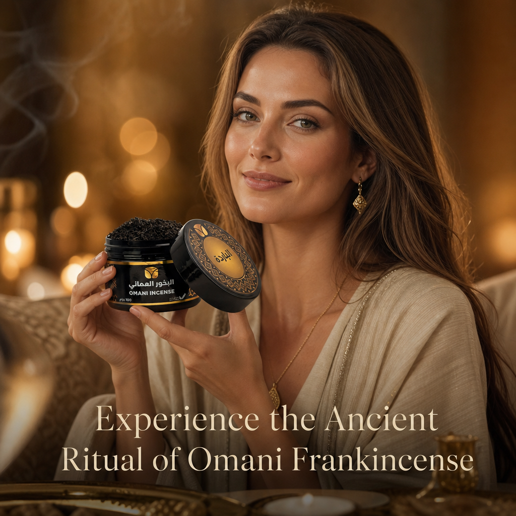 Premium Cold Frankincense Incense - Authentic Omani Hojari