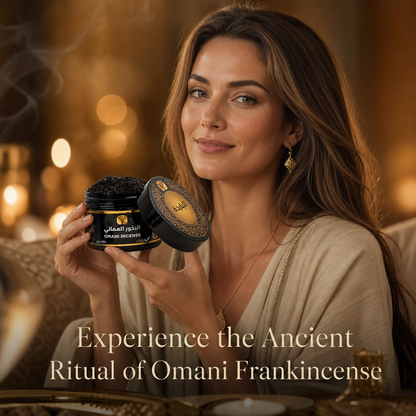 Premium Cold Frankincense Incense - Authentic Omani Hojari