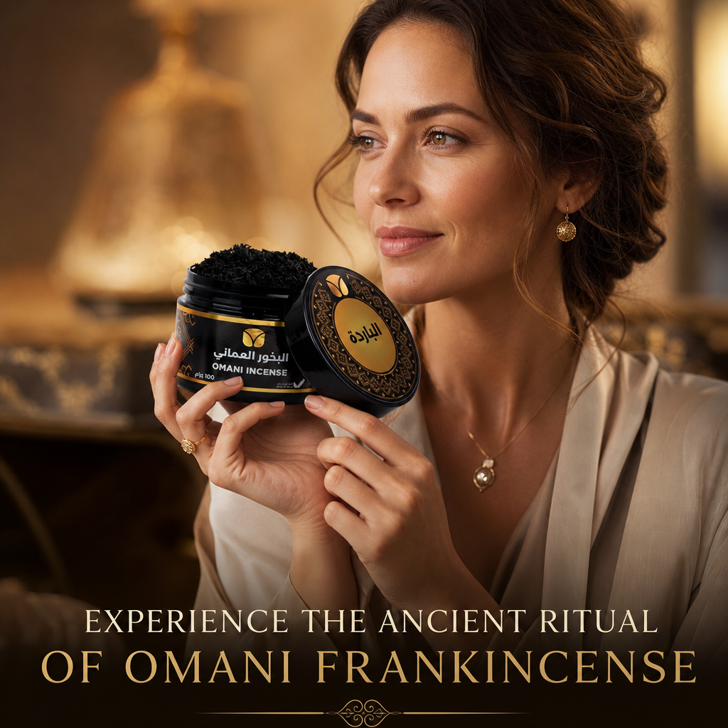 Premium Cold Frankincense Incense - Authentic Omani Hojari