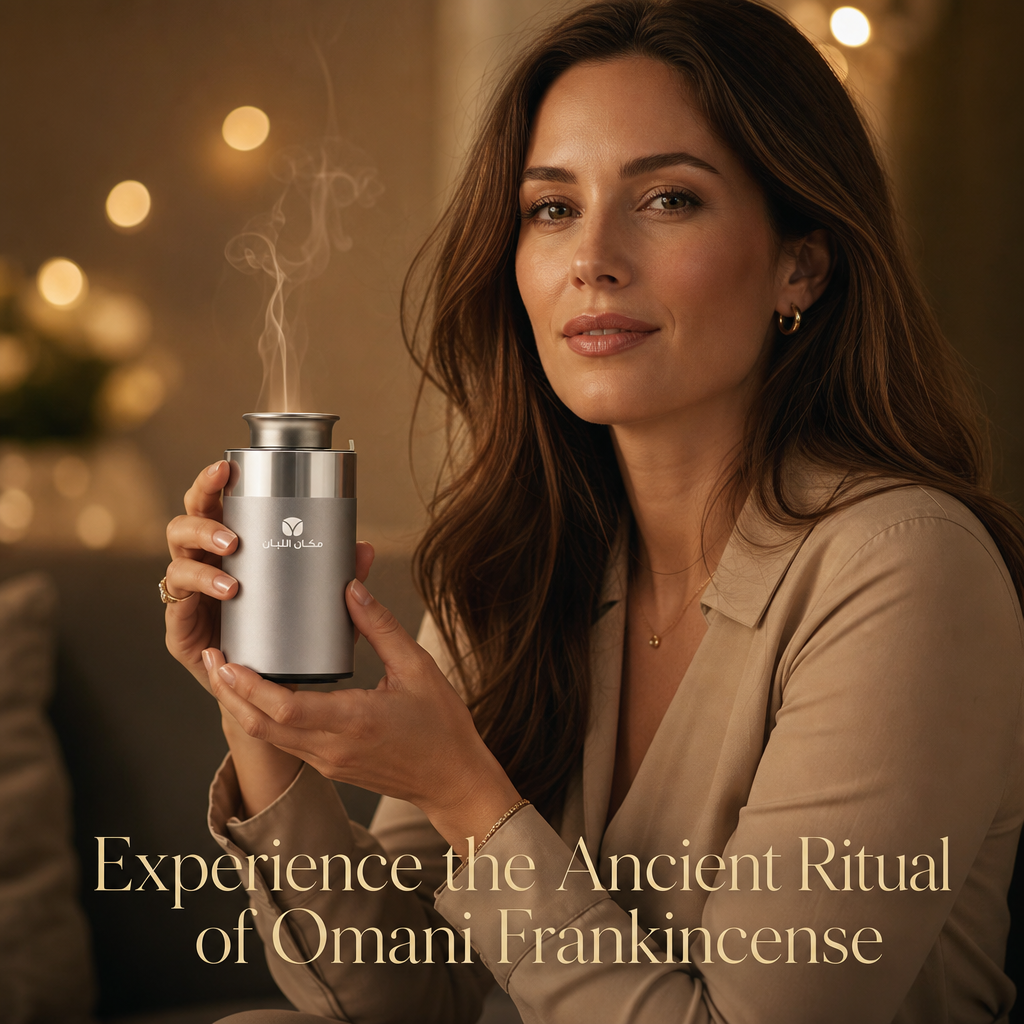 Portable Frankincense Diffuser from Oman - Authentic Dhofar Frankincense Oil Diffuser