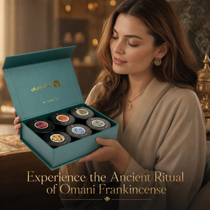 Premium Omani Frankincense Gift Set - 6 Luxury Scented Varieties