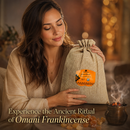 Premium Omani Frankincense Resin - Pure Hojari Grade (1 kg)