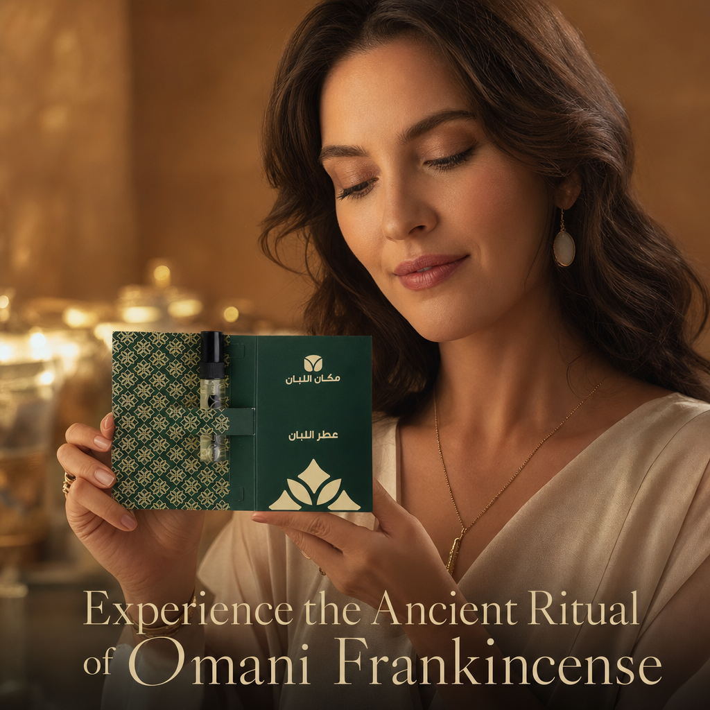 Green Frankincense Fragrance Oil Tester - Authentic Omani Boswellia
