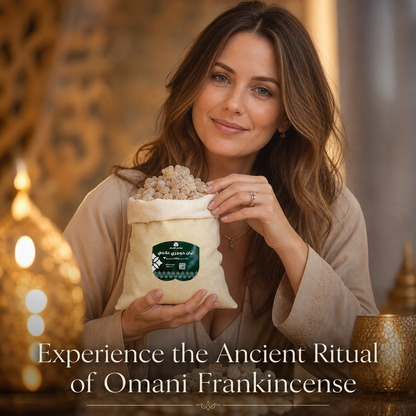 Premium Hojari Frankincense Resin from Oman - Edible & Therapeutic Grade (2.2 lbs)