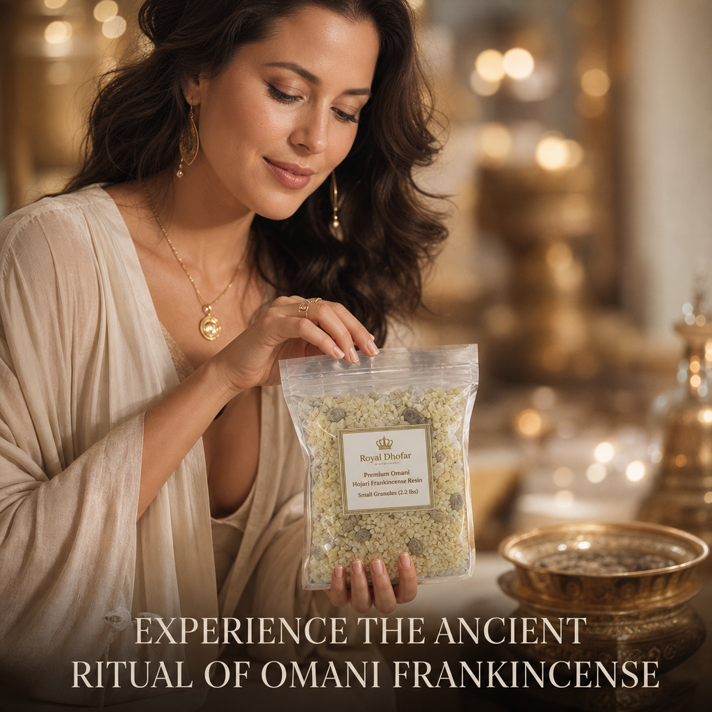 Premium Omani Hojari Frankincense Resin - Small Granules (2.2 lbs)