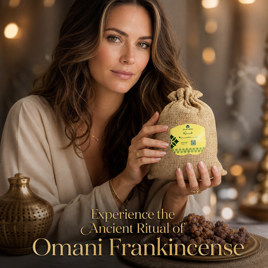 Premium Omani Frankincense Resin - Pure Hojari Grade (0.5 lbs)